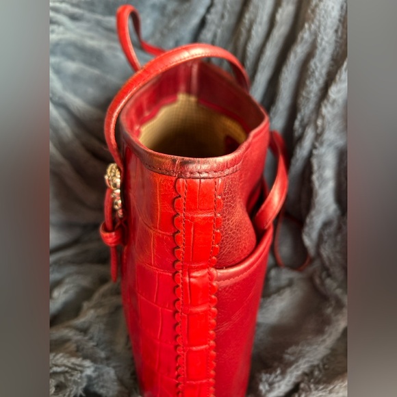 Brighton vintage croc embossed shoulder bag - Picture 4 of 10